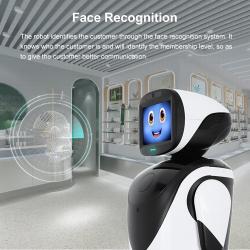 Робот для встречи с клиентами для торговых центров с интеллектуальной навигацией (арт. 2811544)