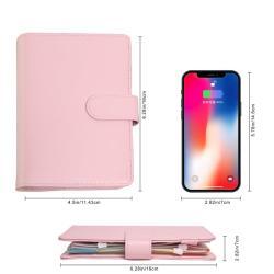 Бесплатные образцы, офисный блокнот с переплетом из искусственной кожи, планировщик на кольцах (арт. 612764)