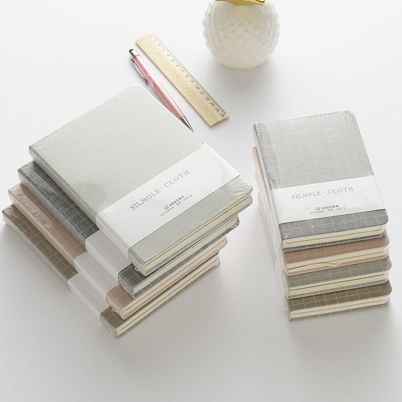 Блокнот с тканевой обложкой, школьный дневник, составной блокнот формата A5 с жесткой обложкой и швейным переплетом (арт. 612771)