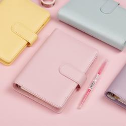 Мини-блокнот с 6 кольцами для планирования бюджета, малый размер A6, блокнот на кольцах (арт. 612774)