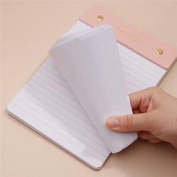 Персонализированный блокнот Morandi Pink A5 с еженедельным планом и логотипом (арт. 612789)