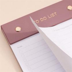 Блокнот с отрывными листами, персонализированная печать логотипа, планировщик (арт. 612790)