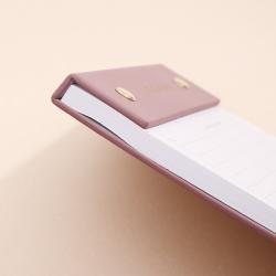 Модный кожаный блокнот с ежедневным и еженедельным планом, записная книжка для студентов (арт. 612791)