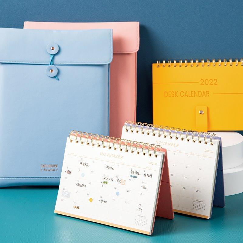 Студенческий настольный календарь с 14 месяцами для офиса (арт. 612797)