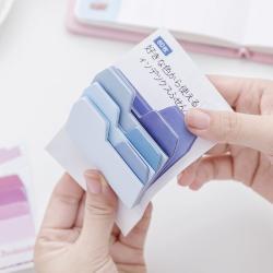 Закладка в японском стиле с градиентом и самоклеящимися стикерами (арт. 612805)