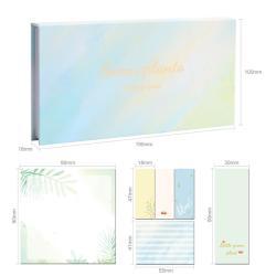 Набор стикеров с фольгированными маркерами и стикерами для блокнота (арт. 612815)