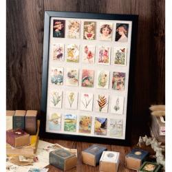 Стикеры для альбомов и дневников, ретро-стиль с печатными наклейками (арт. 612816)