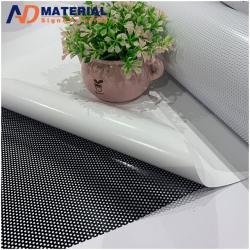 Перфорированные декоративные наклейки для окон, печатные виниловые наклейки (арт. 912586)