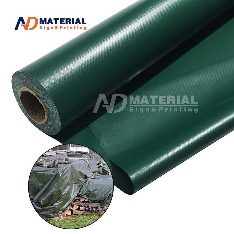 Антиводяной и дождезащитный зеленый контейнер с открытым верхом, покрытие из ПВХ для наружного использования (арт. 912712)