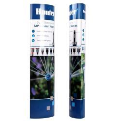 Индивидуально изготовленная складная картонная стойка с базой для выставок (арт. 1112907)