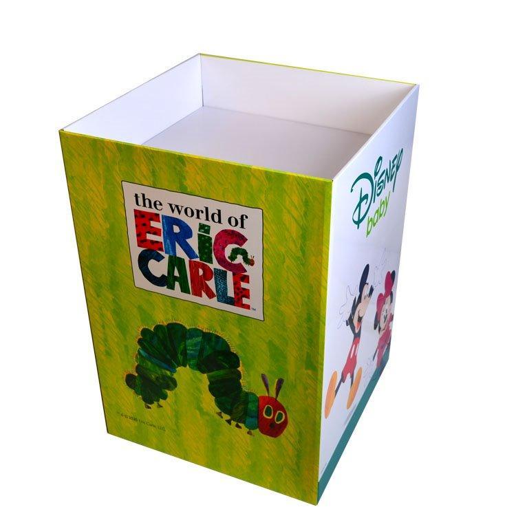 Супермаркетная картонная стойка с 4 полками для рекламных материалов (арт. 1112912)