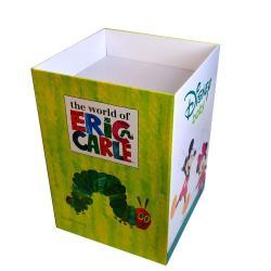 Супермаркетная картонная стойка с 4 полками для рекламных материалов (арт. 1112912)