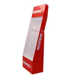 Индивидуально разработанная картонная стойка для продукции на кассе с полками (арт. 1112919)