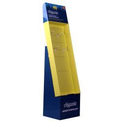 Картонная стойка с полками для рекламных товаров в торговых точках (арт. 1112923)