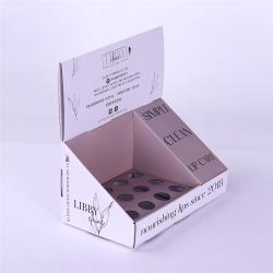 Индивидуальная переработанная картонная стойка для парфюма (арт. 1112944)