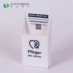 Складной картонный подставка для брошюр, держатель для визиток, а также для рекламных листовок (арт. 1112973)