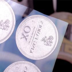 Тисненные логотипы на наклейках, самоклеящиеся водостойкие наклейки для напитков (арт. 1113026)