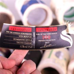 Оптовая продажа кастомных наклеек для косметики с личным брендом, самоклеящиеся наклейки для упаковки (арт. 1113033)