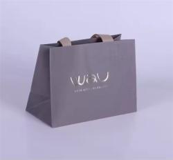 Индивидуальная печать логотипа на крафтовых сумках для ресторанов и кофе, бумажные пакеты на вынос с ручками (арт. 1113048)