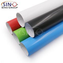 Жёлтая карбоновая плёнка 4D с классическим дизайном (арт. 1312470)