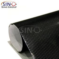 Серая карбоновая плёнка 4D для авто без пузырей (арт. 1312473)