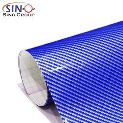 Золотисто-чёрная карбоновая плёнка 7D для авто (арт. 1312475)