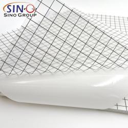 Переносная пленка с серой сеткой и двойной PE защитной бумагой, глянцевая самоклеящаяся виниловая пленка (арт. 1312482)