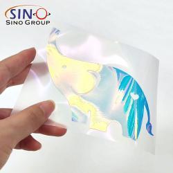 Самоклеящаяся виниловая пленка с радужным свечением | Печать для рекламы и декора (арт. 1312551)