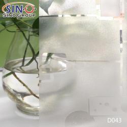 Матовая серебристая пленка для окон, декоративная пленка для стекол (арт. 1312581)