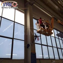 Транспарентная декоративная пленка для окон, цветная защитная пленка для офисов (арт. 1312586)