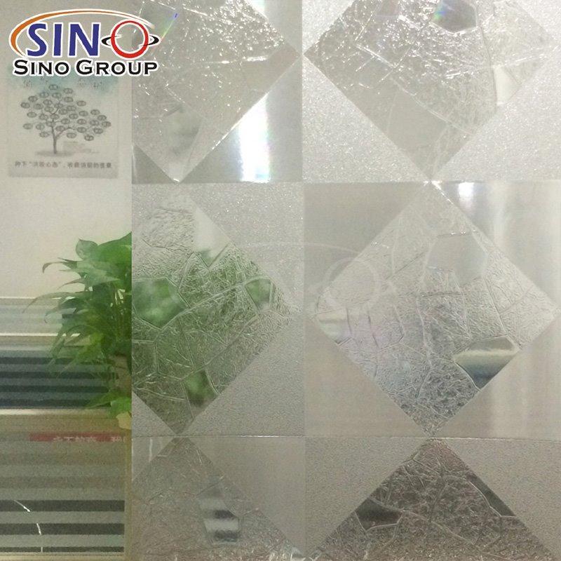 Цветная самоклеящаяся пленка для окон с различными 3D узорами для защиты стекол (арт. 1312587)