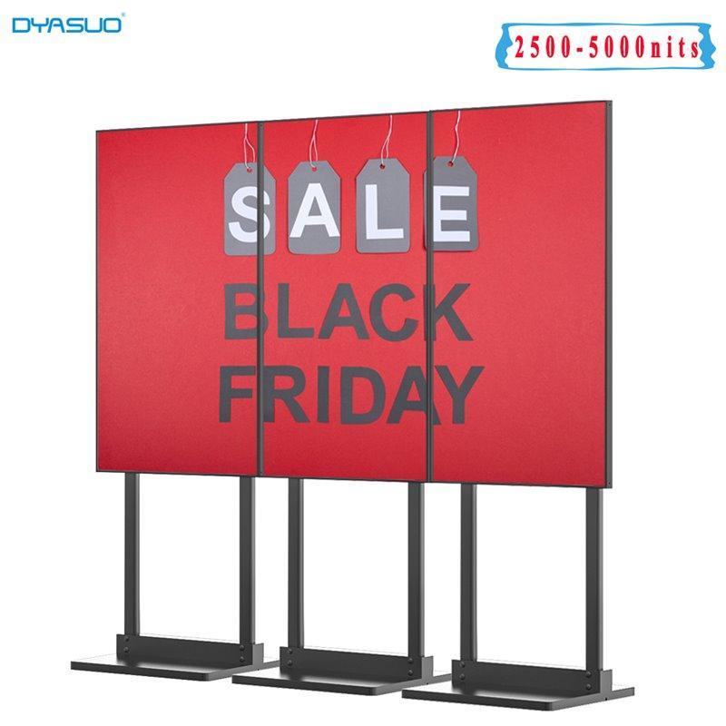 Полуцифровой экран меню, 2500~5000 нит, витринный экран для фасадов магазинов (арт. 16121160)