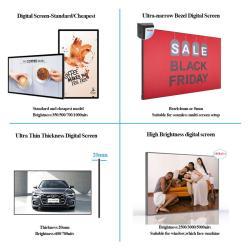 Ультратонкая цифровая панель 4K для ресторанов и торговых центров, дисплей с узкими рамками (арт. 16121173)