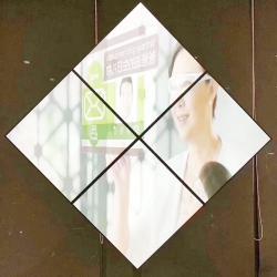 DYASUO квадратный дисплей 26 дюймов для розничных магазинов и арт-работ (арт. 16121182)