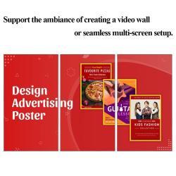 98-дюймовый монитор для конференц-залов, лифтов, горизонтальная и вертикальная реклама (арт. 16121215)
