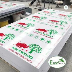 ПВХ пенопластовый лист с низким содержанием CaCO3, водонепроницаемый, плотность 1.56*2.05м, толщиной от 1 до 10 мм (арт. 13121155)