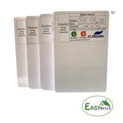 Пластиковая PVC-пенопластовая плита 1.22x2.44m белая, высокая плотность для шкафов кухни (арт. 13121179)