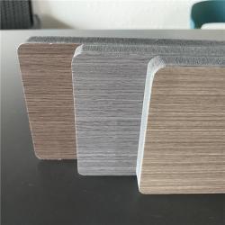 Ламинированная PVC-пенопластовая плита фабричного производства шириной 1.26m, 10/12S матовый мраморный рисунок для шкафов (арт. 13121193)