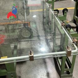 Акриловый лист с текстурой "деревянная линия" 4x8 (арт. 13121221)