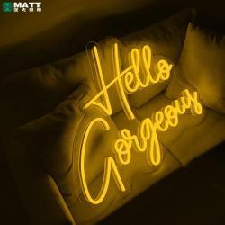 Матовая неоновая вывеска с логотипом на заказ для свадьбы, вечеринки, дня рождения, декор дома (арт. 13121062)