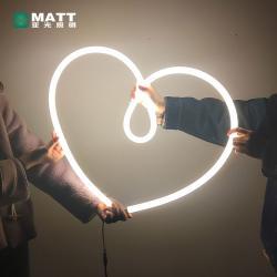 Матовая неоновая вывеска на заказ для бизнеса, акриловая LED неоновая вывеска для стены (арт. 13121063)