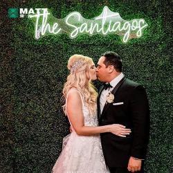 Неоновая вывеска с именем на заказ для спальни или свадьбы, стендовая LED неоновая вывеска (арт. 13121074)