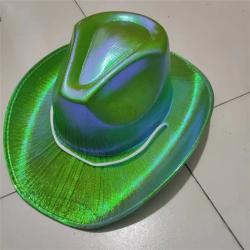 МАТТ цветная светодиодная лента для шляпы, ковбойская шляпа для Хэллоуина и Рождества, универсальная для костюмов (арт. 13121137)