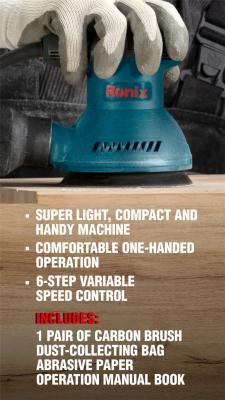 Ленточная шлифовальная машина Ronix, настольная, для обработки дерева