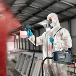 Электрический краскопульт Ronix HVLP, 1000 мл, 1395, портативный, ручной (арт. 25-18031112)