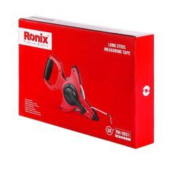 Рулетка Ronix RH-9831, 30 м, стальной корпус, ударопрочная конструкция (арт. 25-18031174)