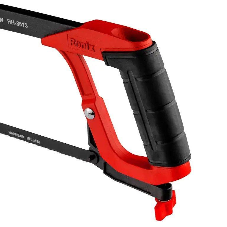Ручная ножовка Ronix RH-3613, усиленная рама, надежная фиксация полотна (арт. 25-18031185)