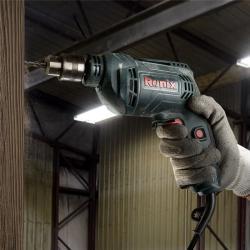 Электродрель Ronix 2112, 450 Вт, 10 мм, с ключевым патроном, высокая производительность (арт. 25-18031194)