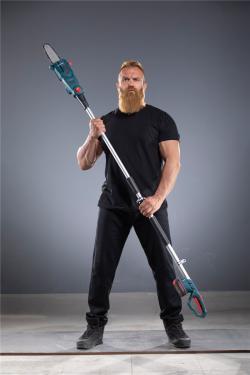 Аккумуляторная высоторезная пила Ronix 8602, 20V, 200 мм, с телескопической штангой (арт. 25-18031229)