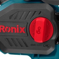 Аккумуляторная цепная пила Ronix 8600, 20V, 15 см, мощный мотор для распила (арт. 25-18031230)